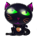 5 PCS Halloween Aluminum Film Balloon Party Decoration,Style: Cat