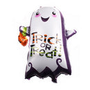 5 PCS Halloween Aluminum Film Balloon Party Decoration,Style: Ghost Light