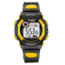 SYNOKE 99269 Children Sports Waterproof Digital Watch, Colour: Small (Yellow)