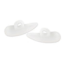 10 Pairs Toe Grip Correction Pad Hammer Toe Support Pad Toe Separator(White)