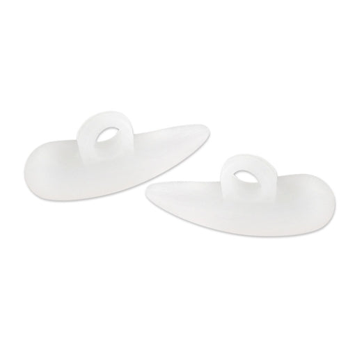 10 Pairs Toe Grip Correction Pad Hammer Toe Support Pad Toe Separator(White)
