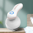 Rechargeable Hair Ball Trimmer Shaving Pompom, Colour: White Six-blade Knife Head