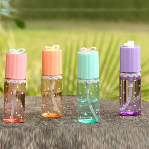 10 PCS 35ML Alcohol Beauty Spray Bottle Plastic Sub-Bottle Color Random Delivery