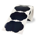 5 PCS Special-shaped Blackboard PVC Sticker Rewritable Jar Marker Sticker, Size: 35x55mm(I-05)