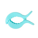 4 Bags J4065 Baby Car Blanket Clip Baby Safety Basket Blanket Clip ABS Plastic Cart Anti-Kick Quilt Clip, Colour: 2 PCS (Cyan)