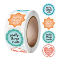 10 PCS Thank You Goods Decorative Sealing Stickers Envelope Decorative Stickers, Size: 2.5cm / 1 Inch(K-104)