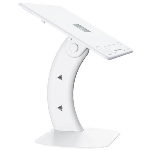 Oatsbasf 03363 Laptop Heightening Bracket Multifunctional Portable Foldable Desktop Stand(White)