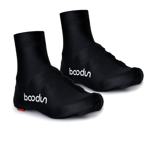 Boodun K301374 Bicycle Shoes Cover Dust-Proof Outdoor Riding Reflective Shoes Cover, Size: S (36-38)(Black)