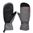 BOODUN Touch Screen Finger Ski Gloves Winter Outdoor Cold-Resistant Keep Warm Ski Gloves, Size: M(Dark Gray)