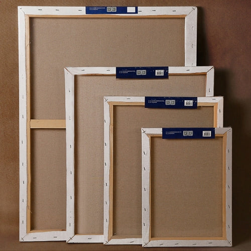 Linen Blend Primed Canvas Oil Acrylic Painting Frame 20x20cm