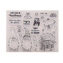 2 Sets DIY Handbook Scrapbook Finished Stamps Santa Claus Die, Style:Stamp