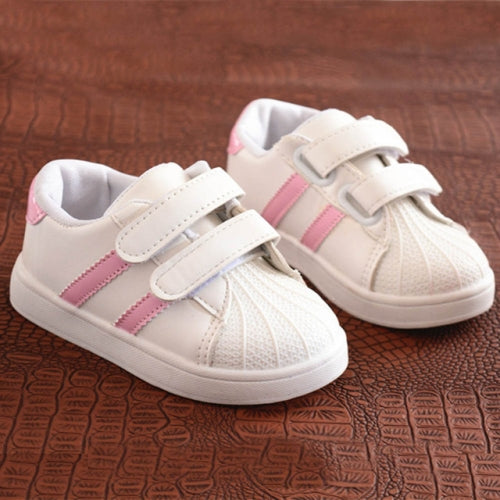 Shell Head Sneakers Casual Shoes for Children, Shoe Size:26(Pink)