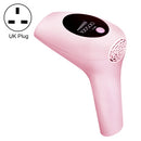 Painless Hair Removal Device For The Whole Body Facial Freezing Point Laser Permanent Hair Removal Artifact, Plug Stype:UK(Pink)