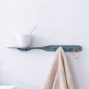 4 PCS Bathroom Hanger Multi-functional Wall Rack Free Hanging Door Hanger Random Color Delivery