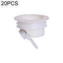 20 PCS Bathroom Kitchen Drain Floor Drain Core Insect Odor Resistant Floor Drain