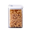 Household Coarse Grain Transparent Sealed Jar Food Grade Storage Jar Dried Fruit Snack Storage Jar with Lid, Capacity:1100ml
