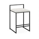 Nordic Bar Stools Fashion Modern Minimalist Bar High Stool Home Personality Bar Chair Creative Chair, Height 65cm(White)
