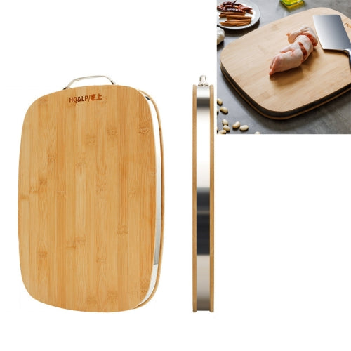 Home Kitchen Oval Cutting Wood Chopping Board Chopping Board, Size:38x28x3.4cm