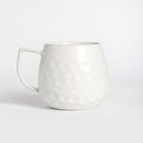 Ceramic Mug White Glazed Milk Coffee Cup Water Cup, Style:019