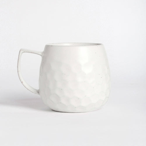 Ceramic Mug White Glazed Milk Coffee Cup Water Cup, Style:019