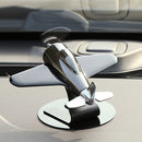 Aromatherapy Decorations for Cars Solar Aircraft Car Decorations(Black)