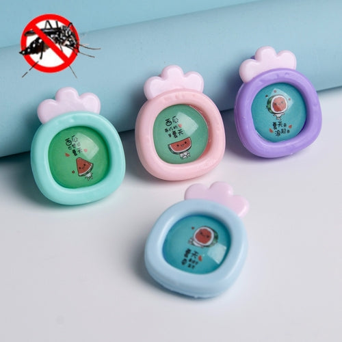 4 PCS Baby Anti-mosquito Buckle Children Outdoor Mosquito Repellent Buckle, Style:Watermelon