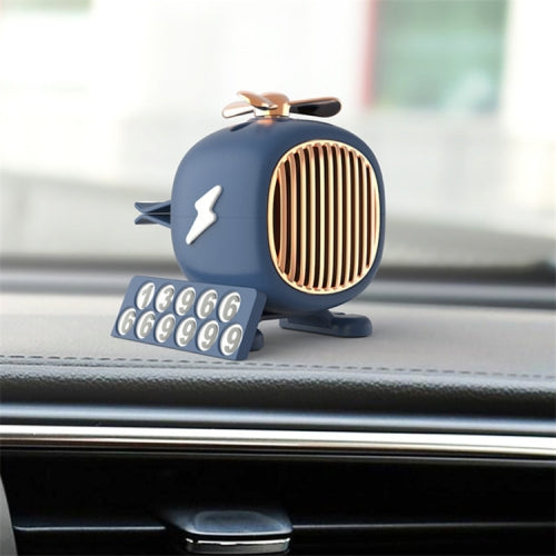 Aromatherapy Car Perfume Decoration For Helicopter Car Outlet(Dark Blue)