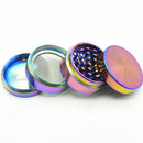 2 PCS 4-layer Aluminum Herbal Herb Alloy Tobacco Grinder Smoke Grinder