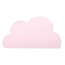 Children Cloud Silicone Placemat Waterproof Environmental Protection Student Table Mat, Color:Light Pink