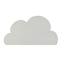 Children Cloud Silicone Placemat Waterproof Environmental Protection Student Table Mat, Color:Light Gray
