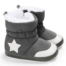 Kids Winter Shoes Snowfield Snow Boots, Size:11CM(Grey)
