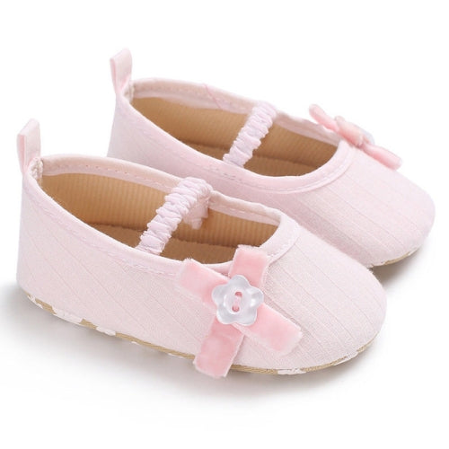Toddler Baby Newborn Girls Soft Soled Princess Crib Shoes(Pink)