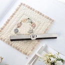 5 PCS Electroplated U-shaped Headband Screw Mouth Bag Accessories, Specification:11.4cm Silver