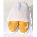 10 PCS Waterproof Shoes Storage Bag Pouch Portable Travel Organizer Drawstring Bag Cover Non-Woven Organizer, Size:27x36cm(White)