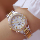 BS beesister FA1258 Women Round Case Diamond Alloy Strap Watch(Interval Gold)