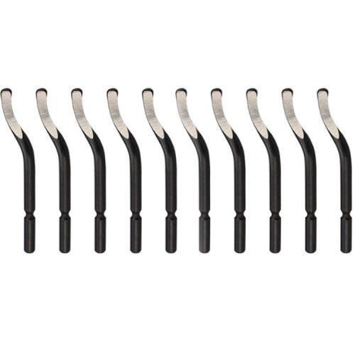 NB1100 Hand Deburr Trimming Knife Scraper, Style:10 Cutter Heads
