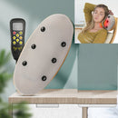Multifunctional Home Car Cervical Vertebra Massager Relieve Neck Shoulder and Waist Massage Pillow, Style:Upgrade, Plug Type:US Plug