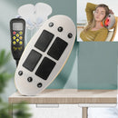 Multifunctional Home Car Cervical Vertebra Massager Relieve Neck Shoulder and Waist Massage Pillow, Style:Ordinary Paragraph, Plug Type:EU Plug