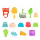 Children Soft Beach Toys Set Playing with Water Toys, Style:14 PCS(Color Random Delivery)