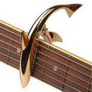 Shark Shape Zinc Alloy Guitar Capo(Rose Gold)