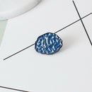 10 PCS Cartoon Human Organs Series Alloy Oil-Dripping Brooch(Brain)