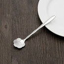 3 PCS Stainless Steel Household Creative Flower Spoon Coffee Stirring Spoon, Style:Sun Flower Spoon