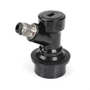 Home Beer Keg Connector Distributor Keg Disconnect Ball Lock(Black Thread)