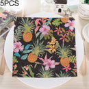 5 PCS Colorful Printed Wedding Banquet Napkins Placemats