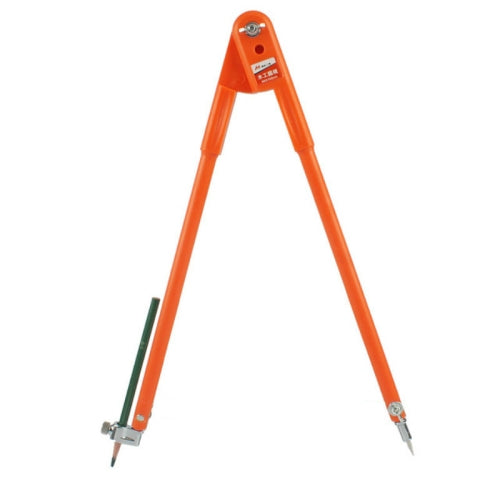 Metal Multifunctional Stainless Steel Drawing Circle Wodworking Compass, Size:L