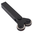 Hardened and Durable Steel Two-wheel Knurled Tool Kit, Style:1.2mm