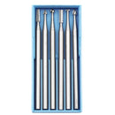 2.35mm Handle Tungsten Steel Engraving Cutter Electric Hollow New Threading Machine Olive Core Carving Cutter, Size:2.0mm