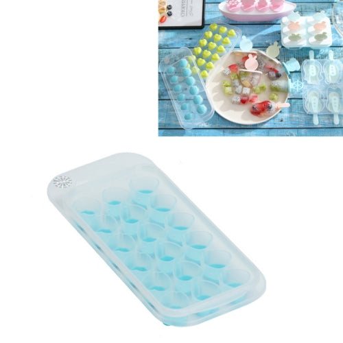 Creative Cute DIY Cartoon Combination Popsicle Ice Cream Mould, Style:Love(Blue)