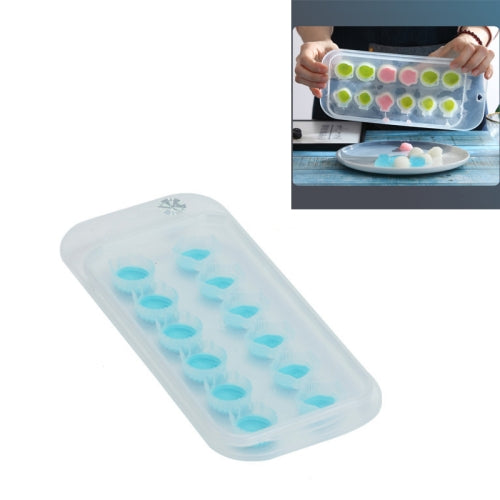 Creative Cute DIY Cartoon Combination Popsicle Ice Cream Mould, Style:Shell(Blue)