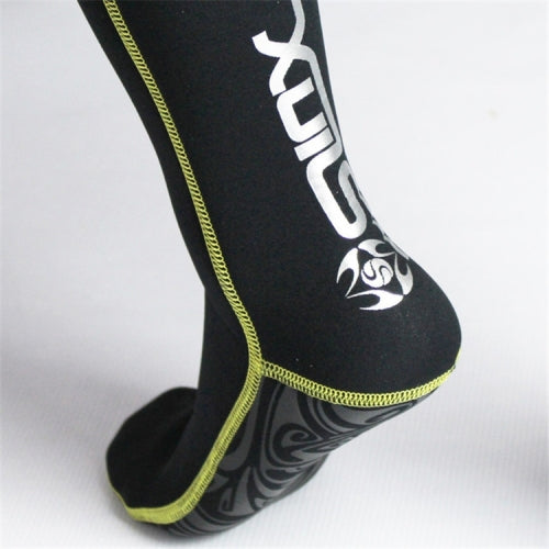 SLINX 1130 3mm Neoprene Cold Protection Diving Socks Super Elastic Non-slip Diving Fins Anti-wear Socks, Size:M (40-41)